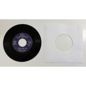 Valiant Vinyl Record Single 7" Black I Will Love You Shelby Flint 6010